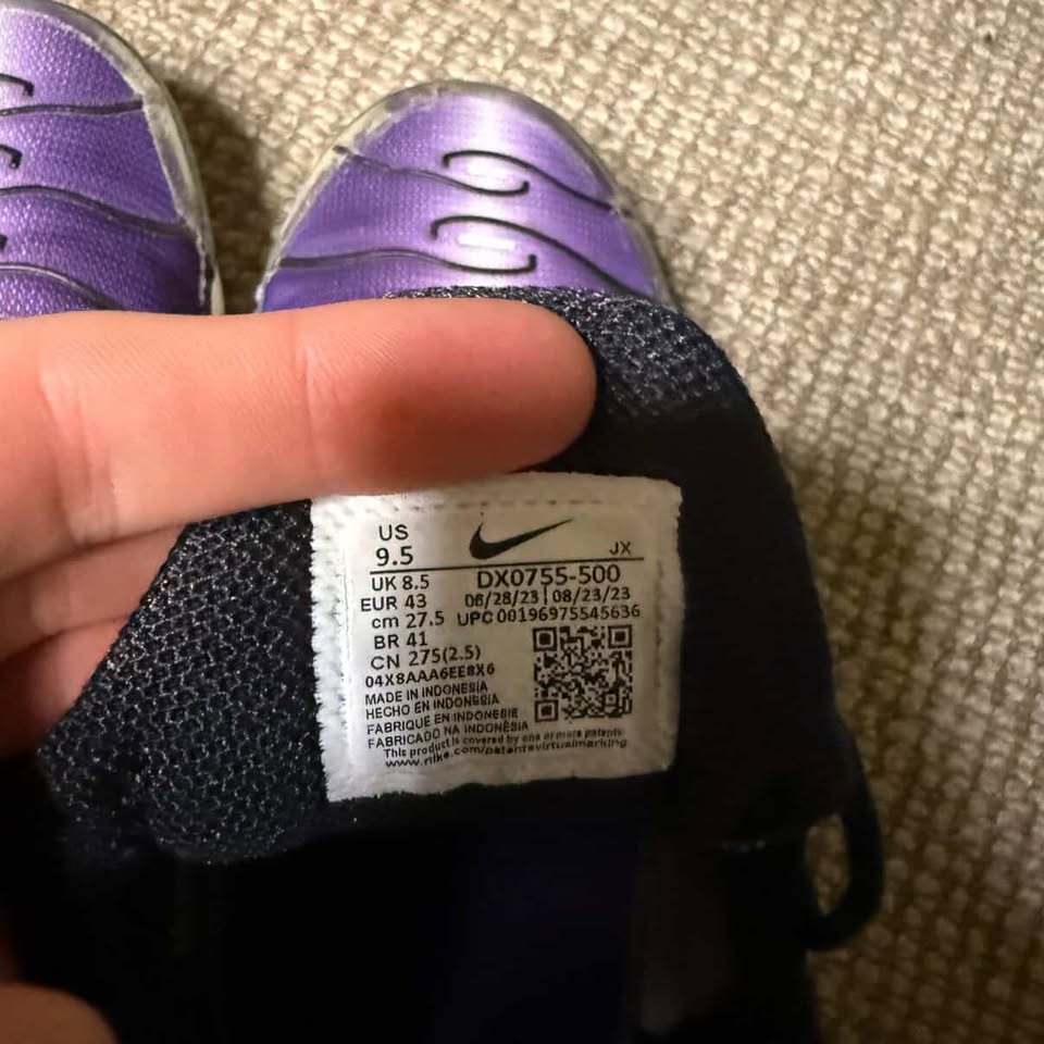 NIKE TN VOLTAGE PURPLE (9.5)