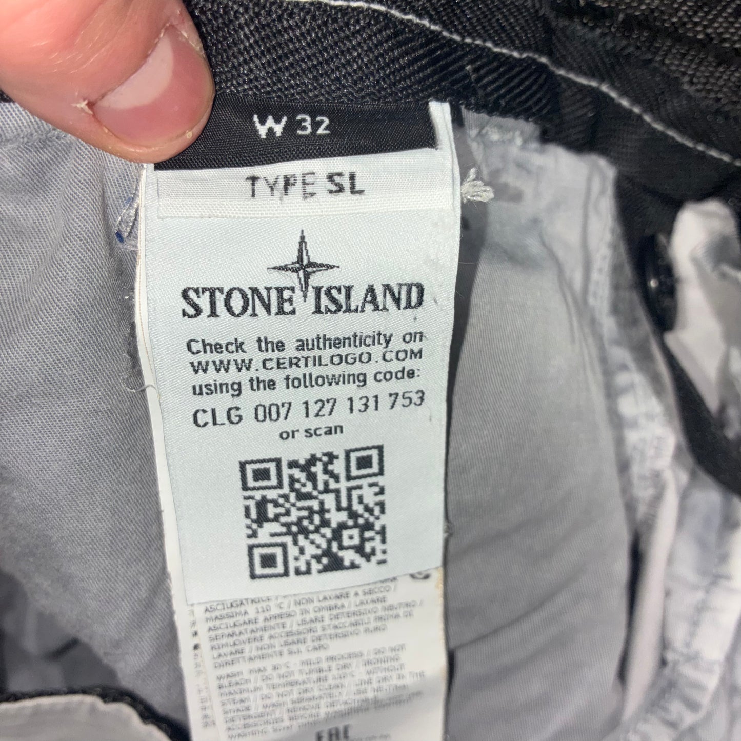 STONE ISLAND WHITE CARGOS (32)