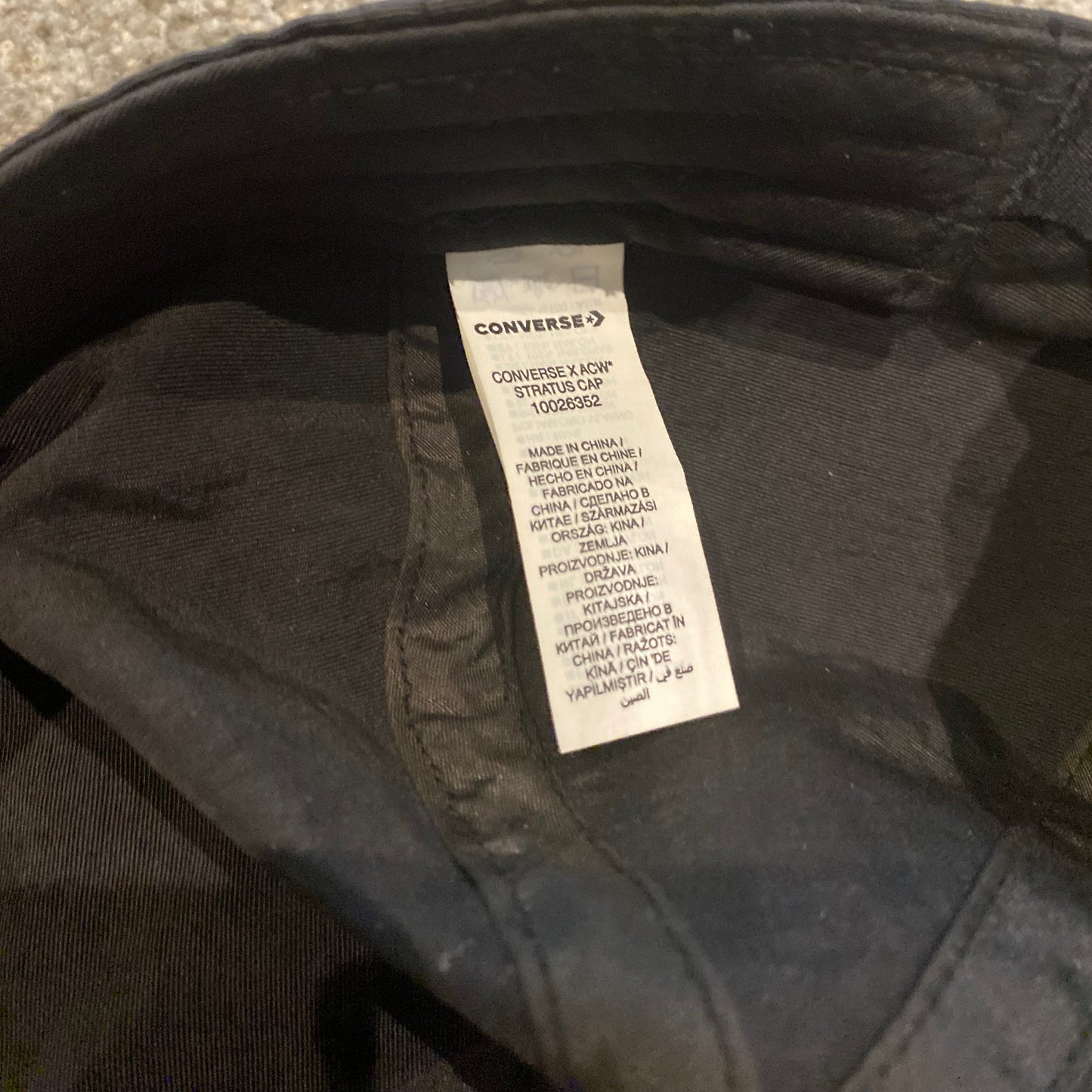 ACW X CONVERSE PANEL CAP (OS)