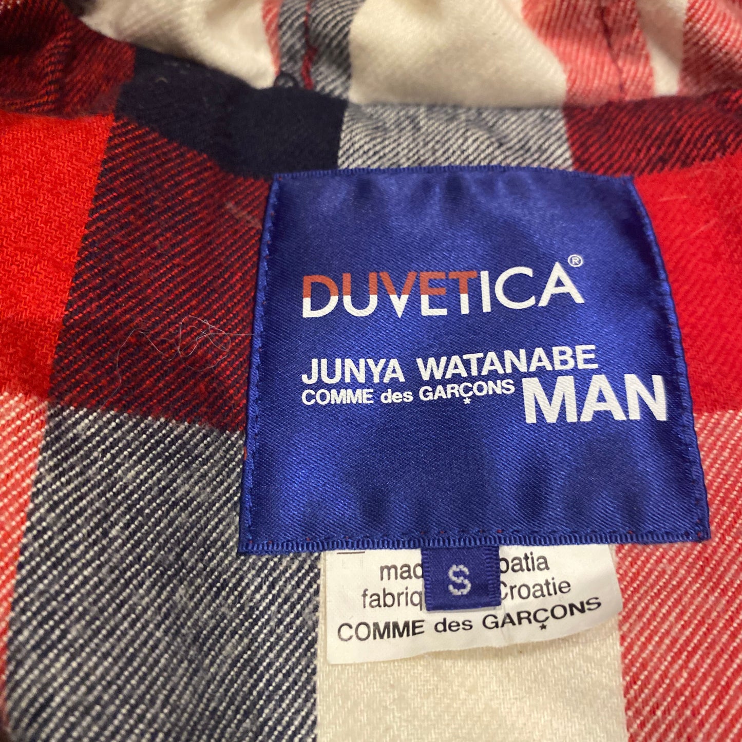 JUNYA WANATABE X CDG X DUVETICA JACKET (S)