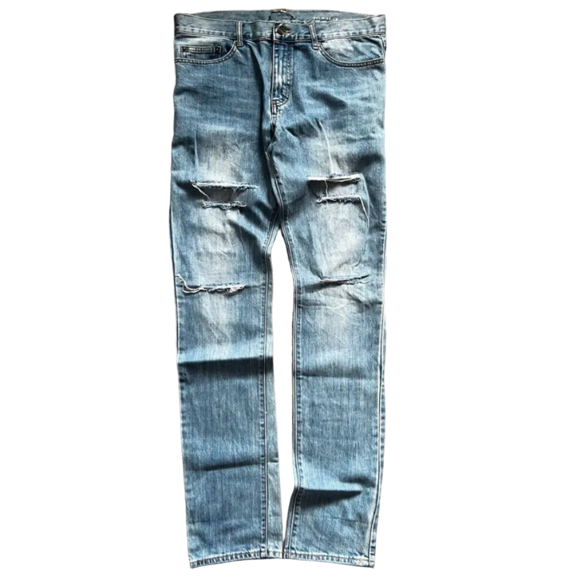 SAINT LAURENT CRASH DENIM (34)