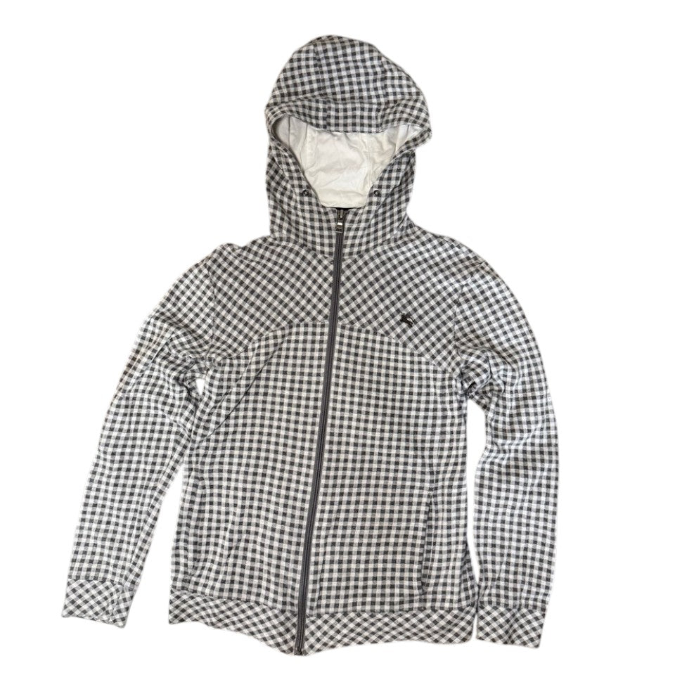 BURBERRY ZIP HOODIE (XS)