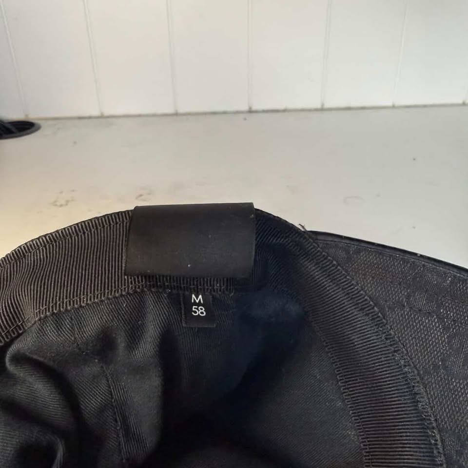 GUCCI BLACK CAP