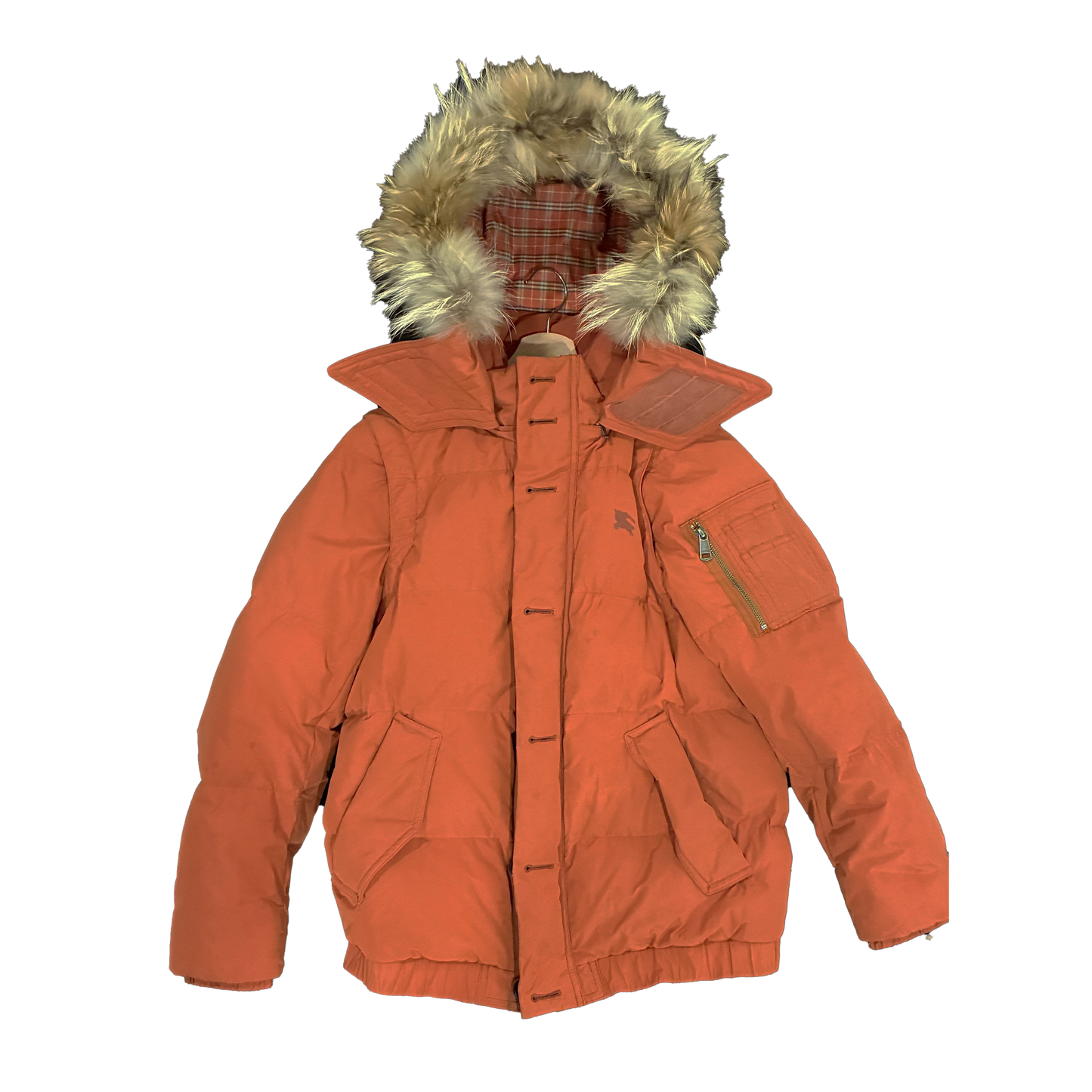BURBERRY FUR PUFFER