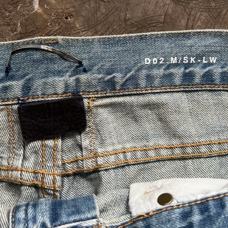SAINT LAURENT CRASH DENIM (34)