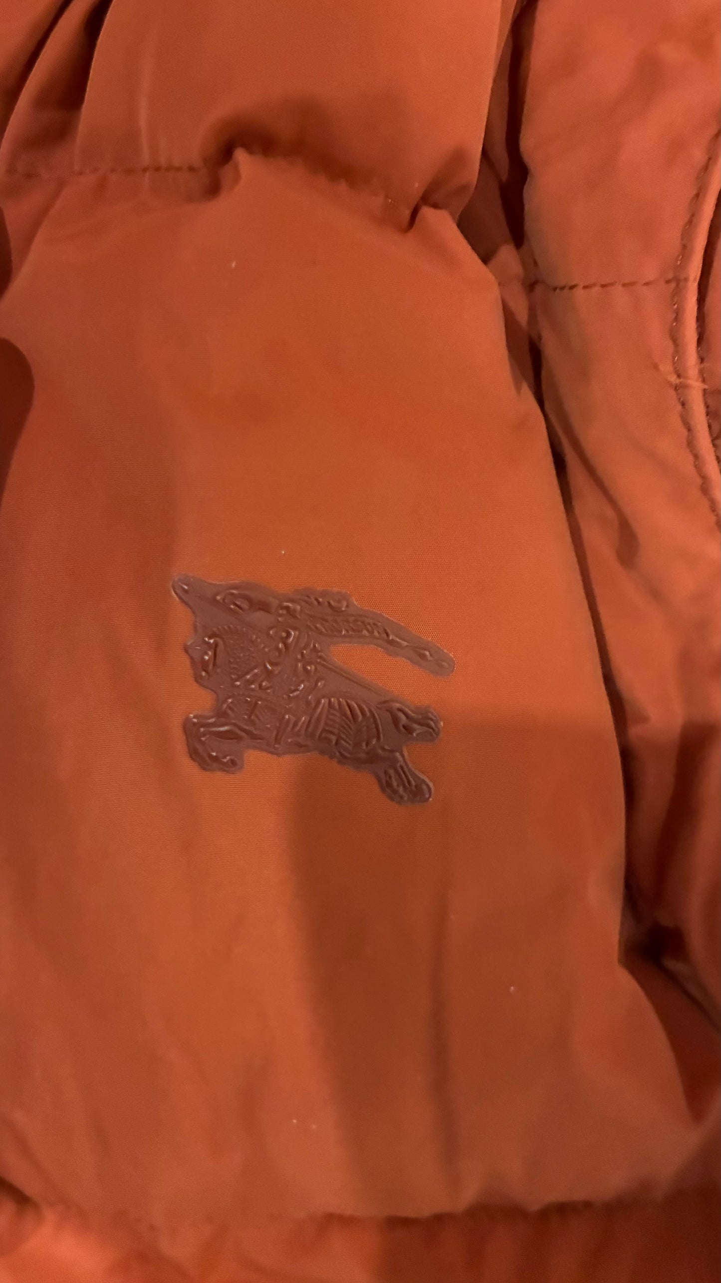 BURBERRY FUR PUFFER