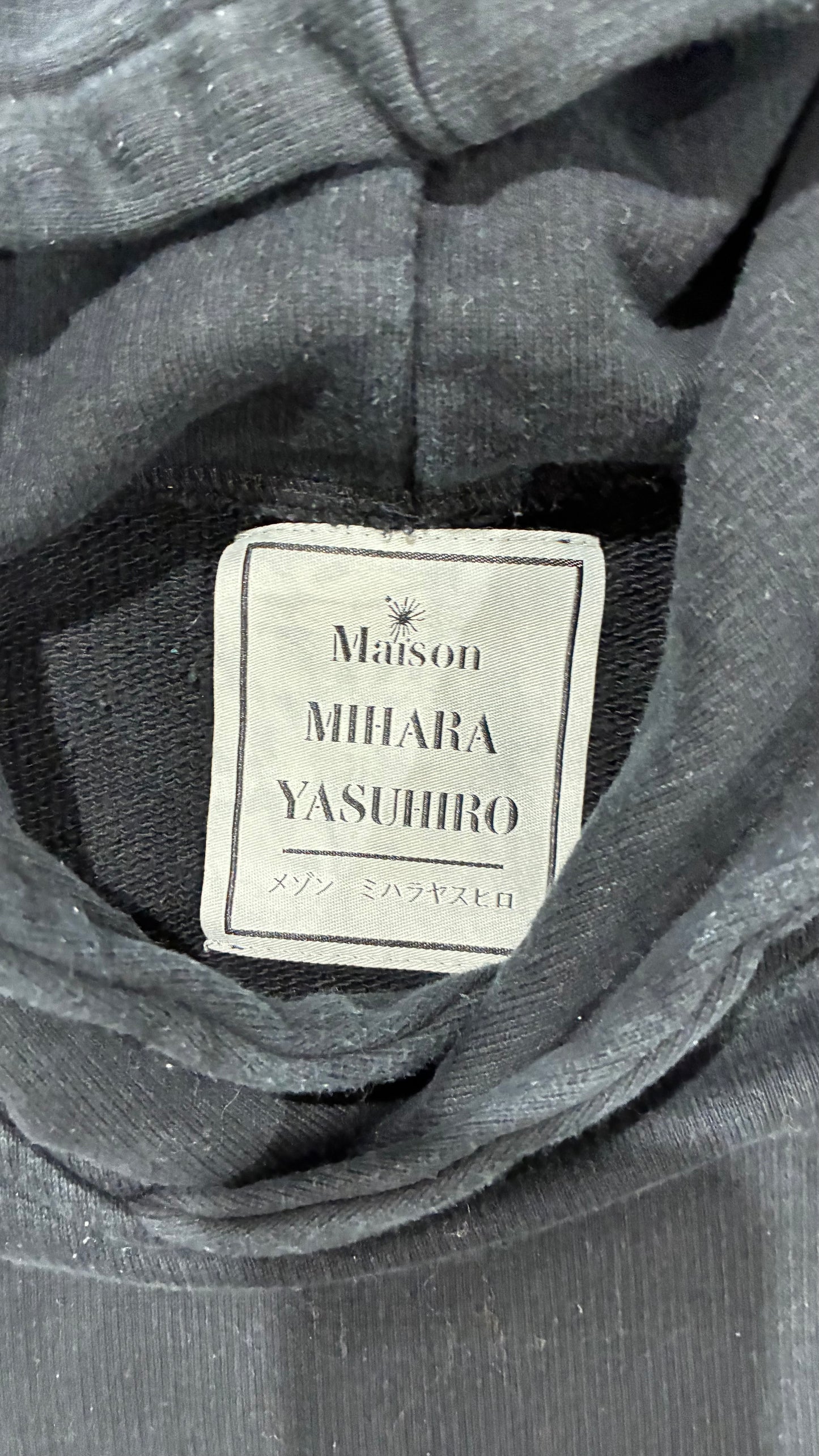 MAISON MIHARA YASUHIRO PROTOTYPE HOODIE