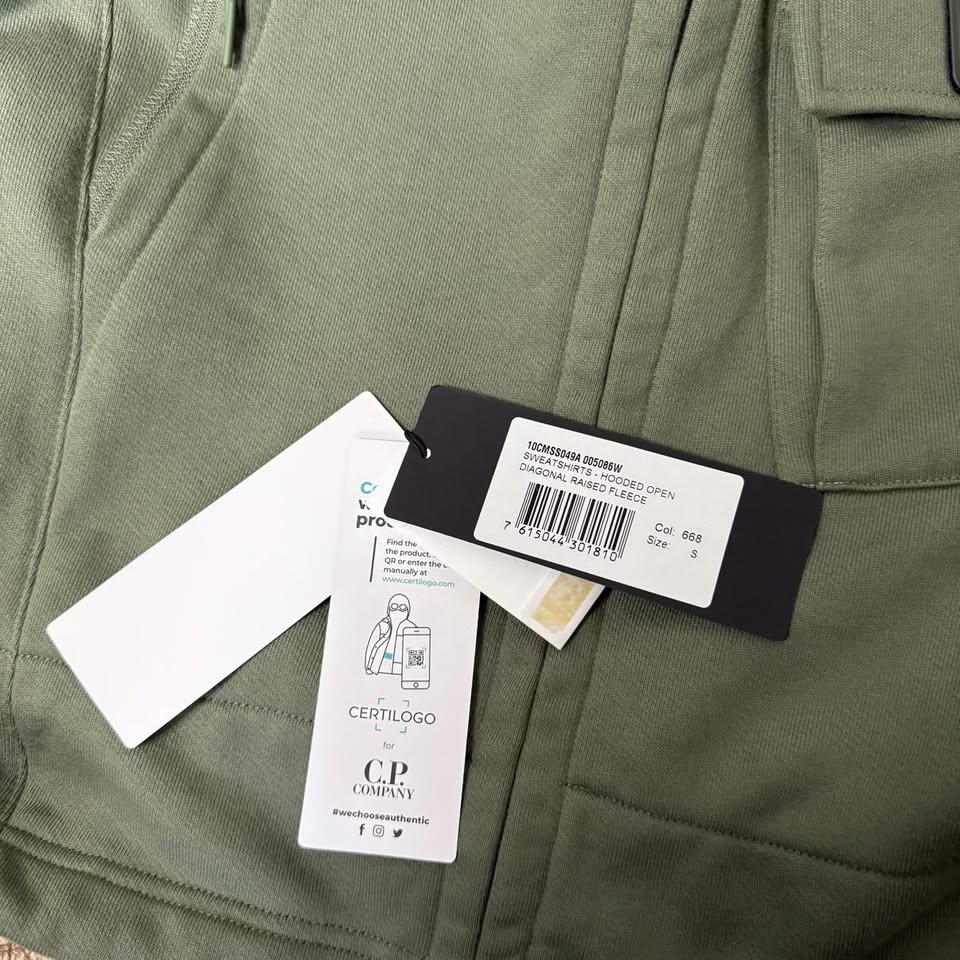 CP COMPANY FULL ZIP (S)