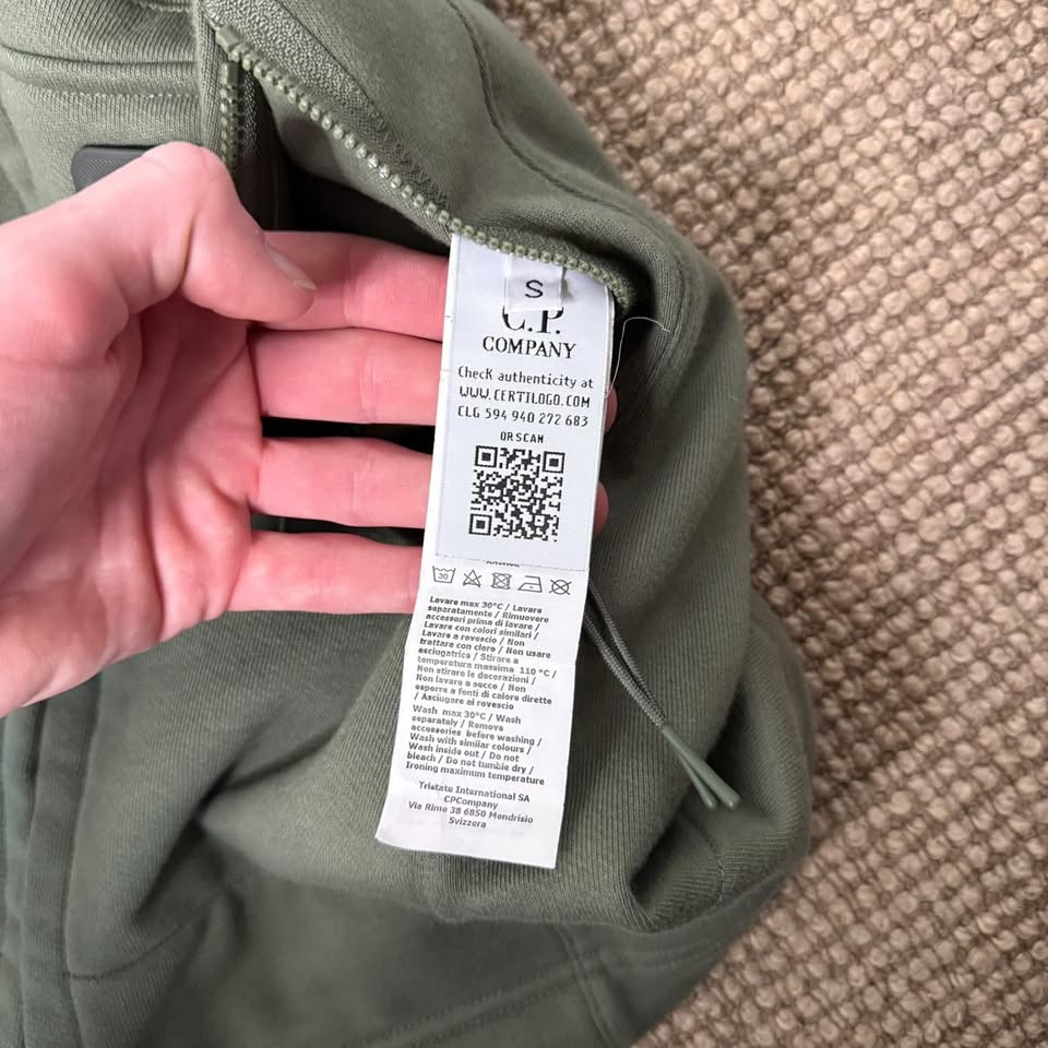 CP COMPANY FULL ZIP (S)