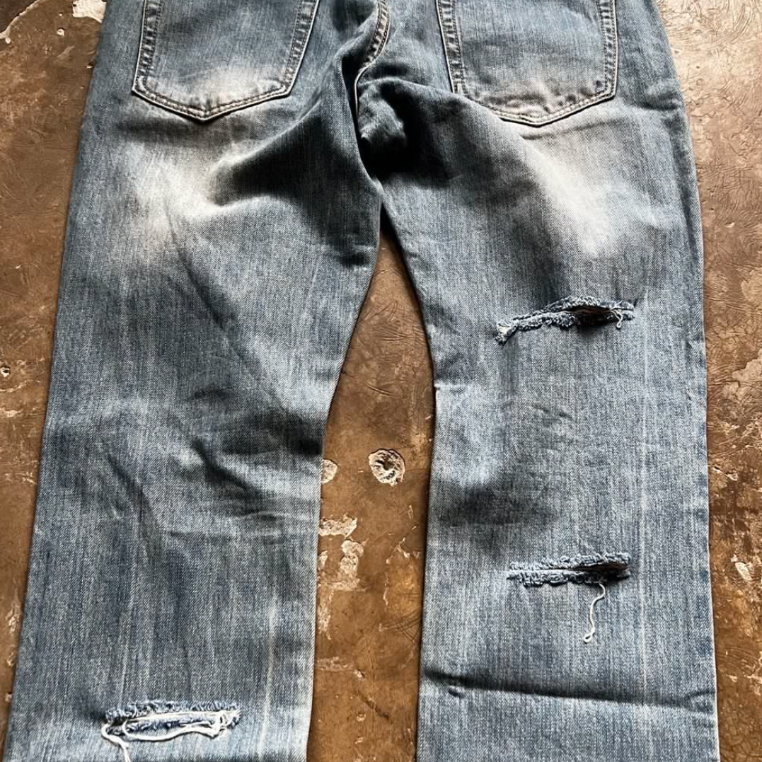 SAINT LAURENT CRASH DENIM (34)