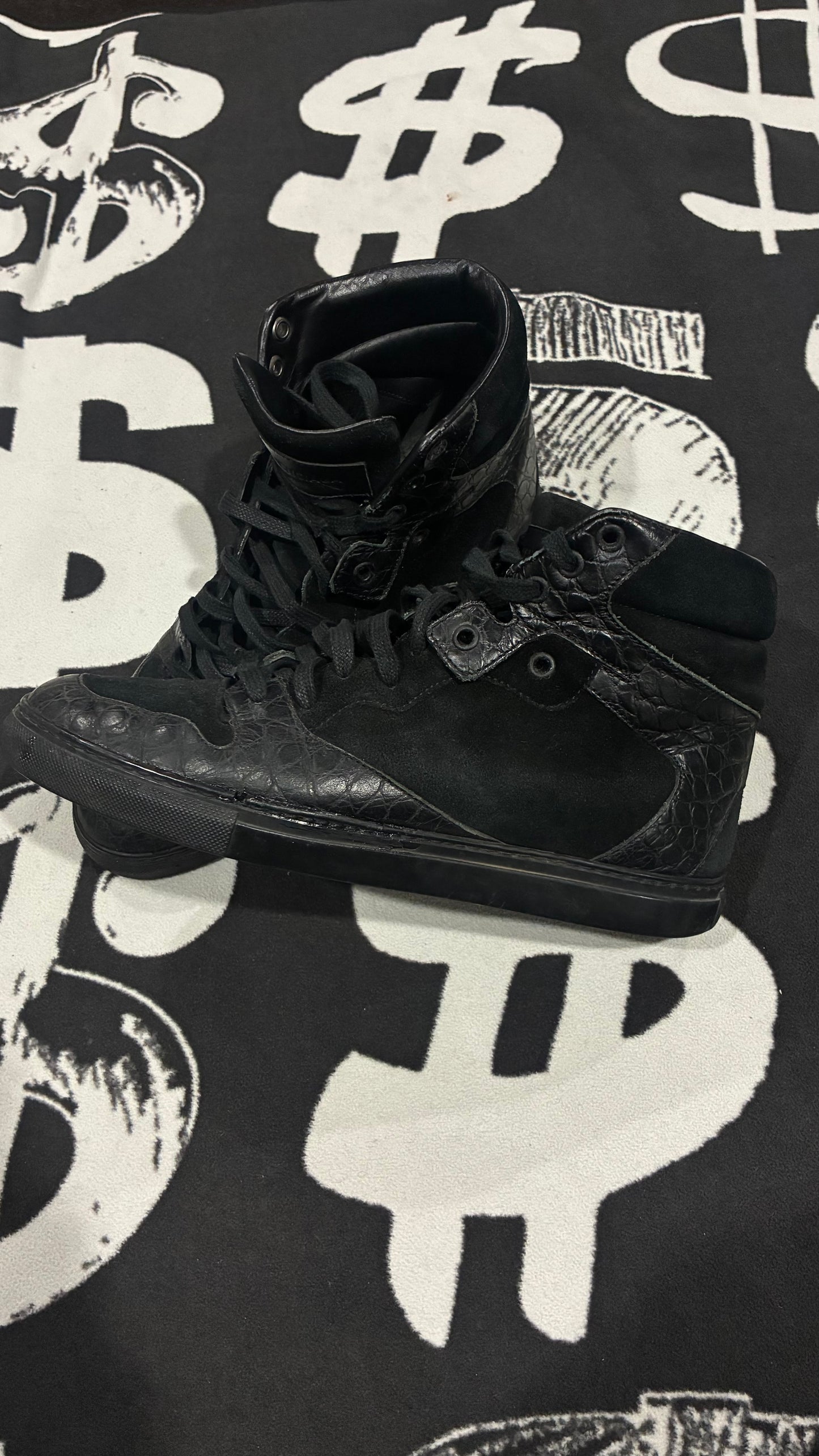 BALENCIAGA HIGH TOPS CROCODILE (40)