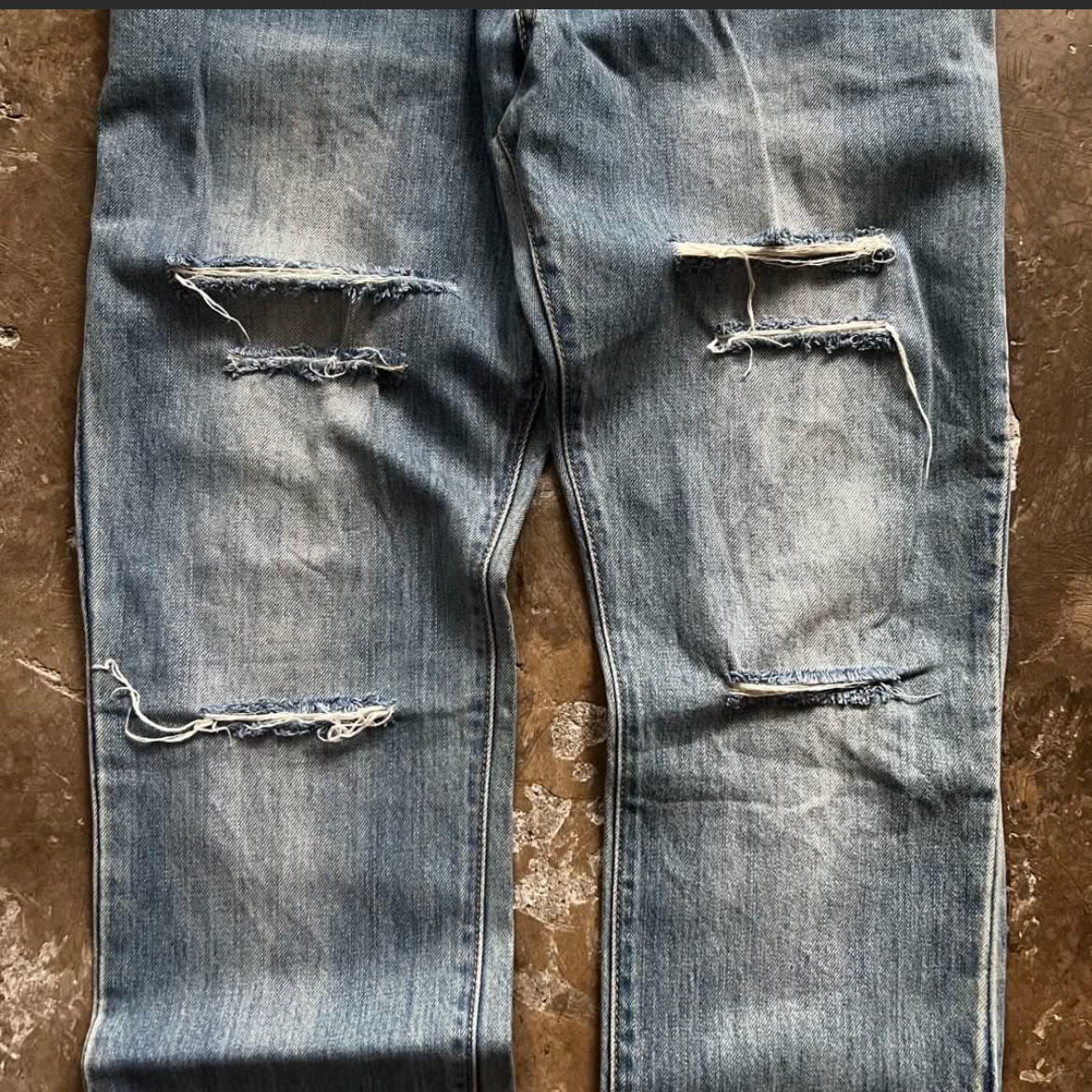 SAINT LAURENT CRASH DENIM (34)