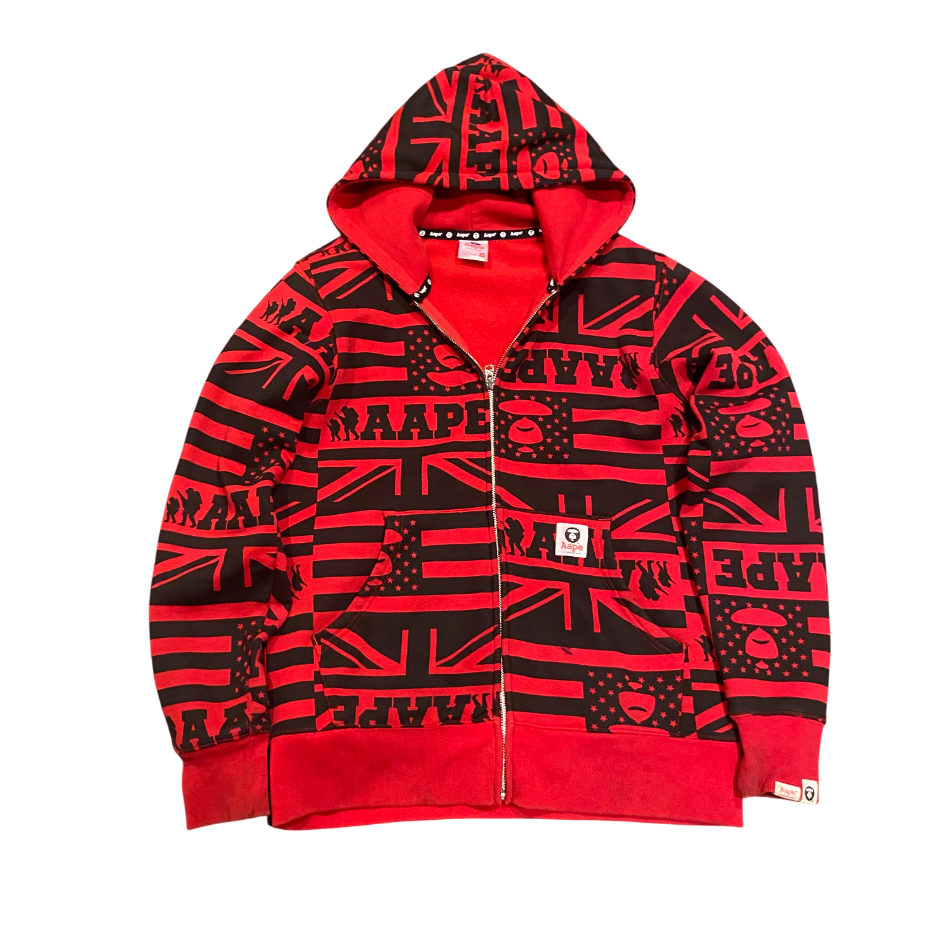 AAPE ZIP-UP JACKET (M)