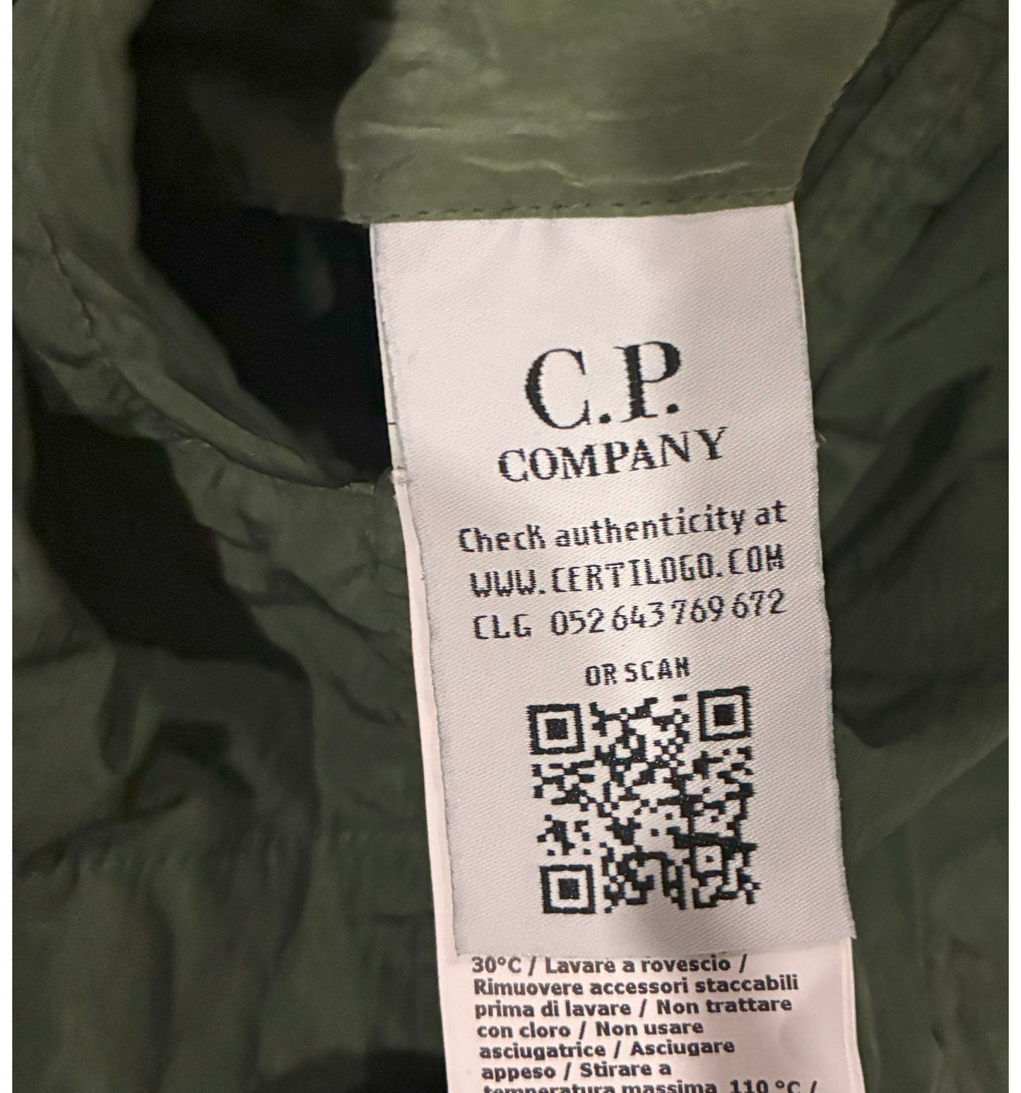 CP COMPANY CHROME JACKET (M)