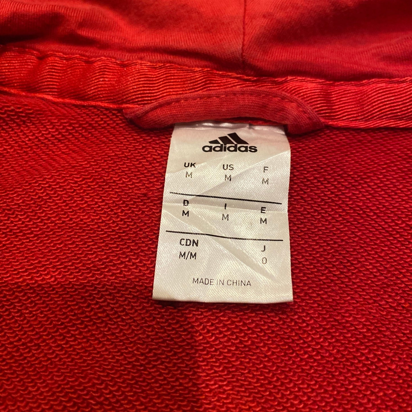 ADIDAS MANCHESTER UNITED JACKET (M)
