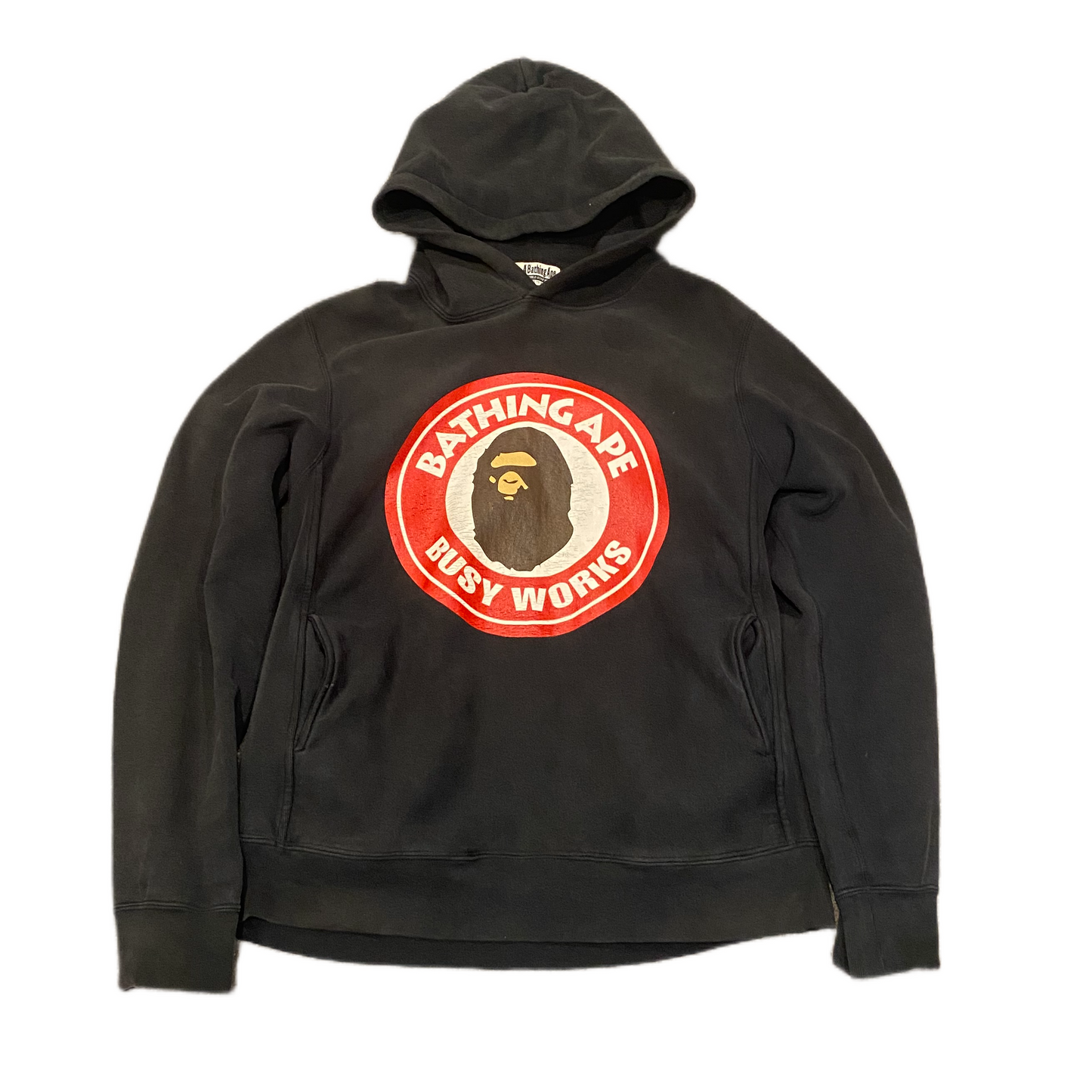 A BATHING APE HOODIE (L)