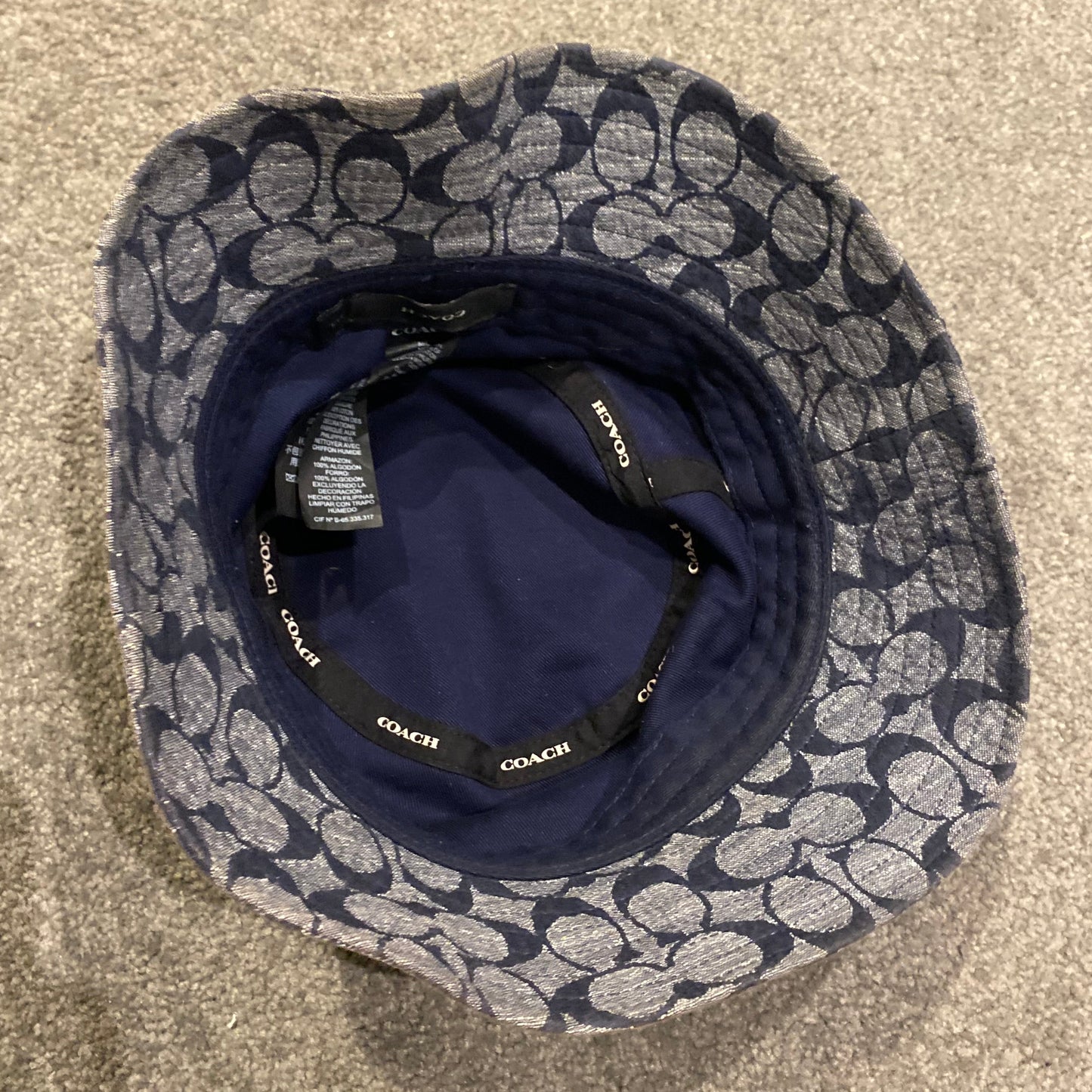 COACH BUCKET HAT (S)