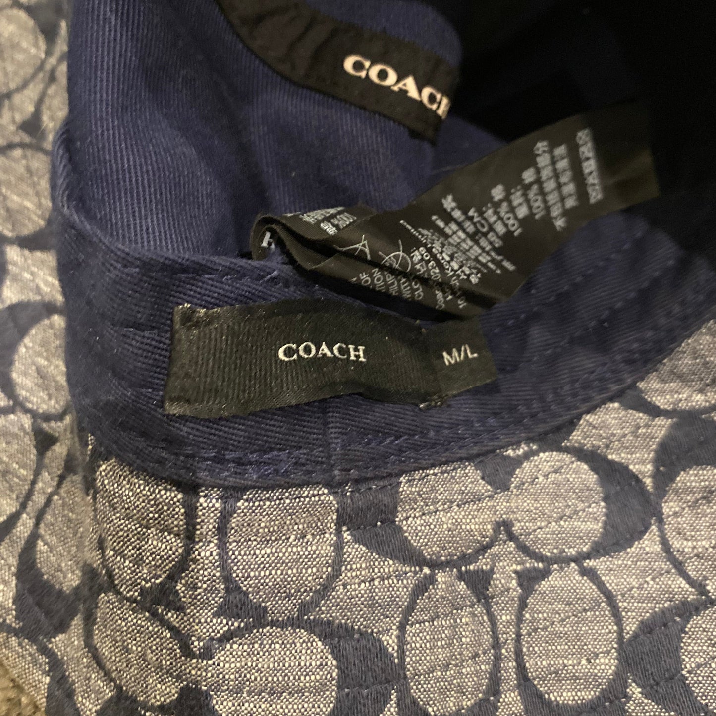 COACH BUCKET HAT (S)
