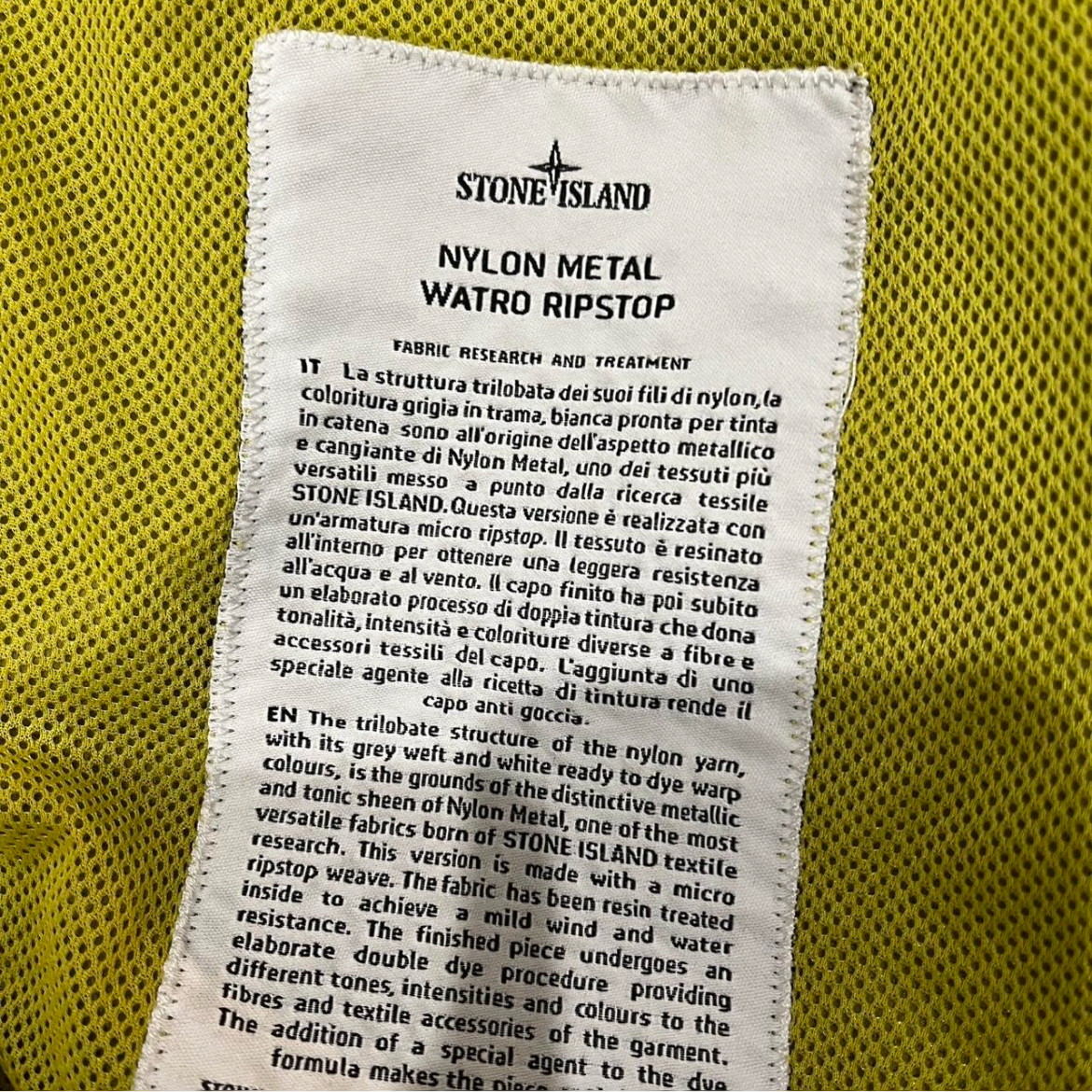 STONE ISLAND RIPSTOP JACKET (M)