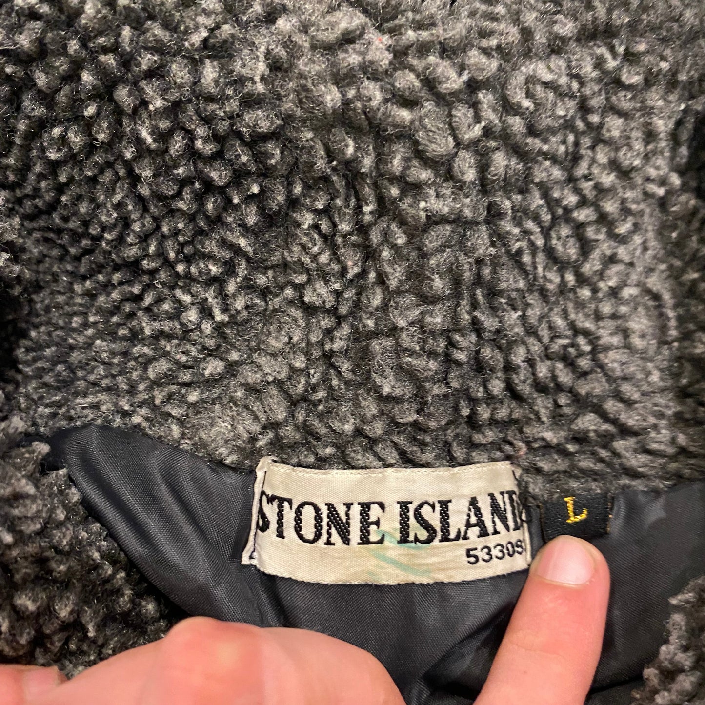 STONE ISALND PUFFER KNIT (L)