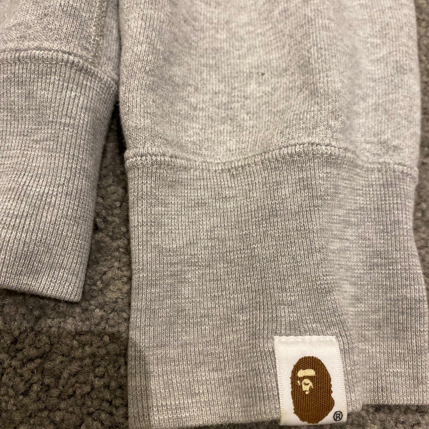 BAPE FULL ZIP HOODIE (M)