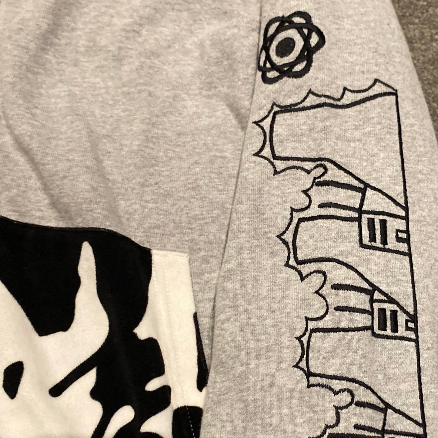 BAPE FULL ZIP HOODIE (M)