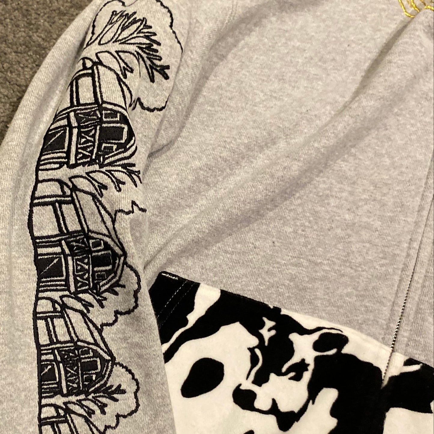 BAPE FULL ZIP HOODIE (M)