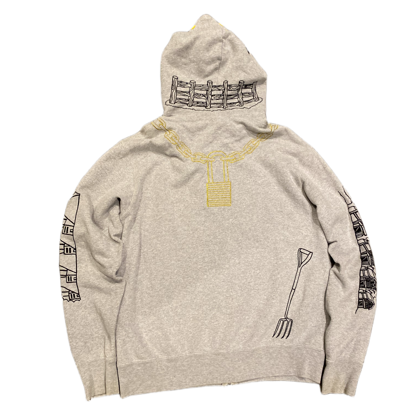 BAPE FULL ZIP HOODIE (M)