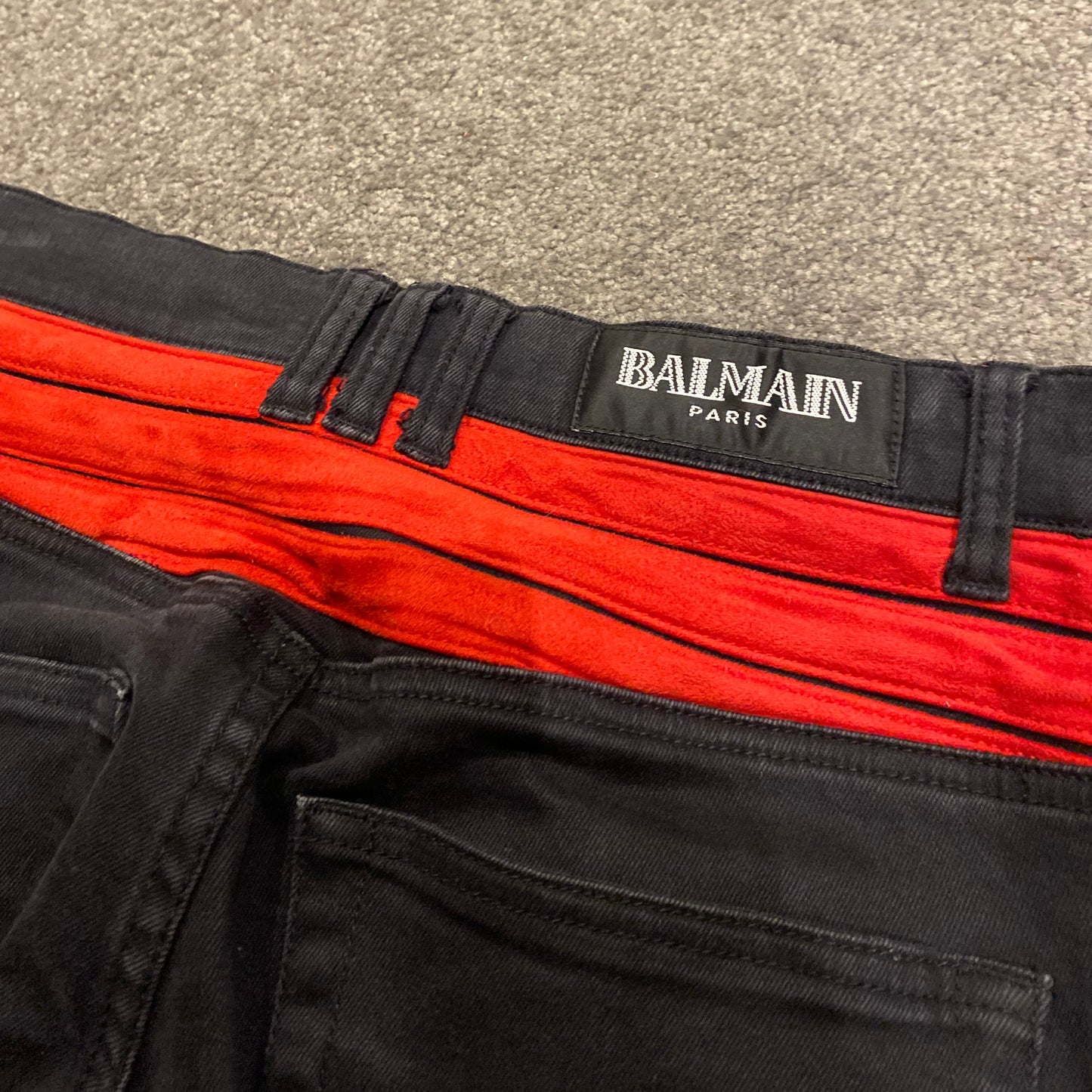 BALMAIN BIKER JEANS (29)