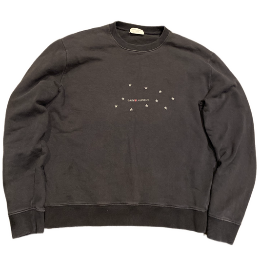 SAINT LAURENT PARIS CREWNECK (XS)