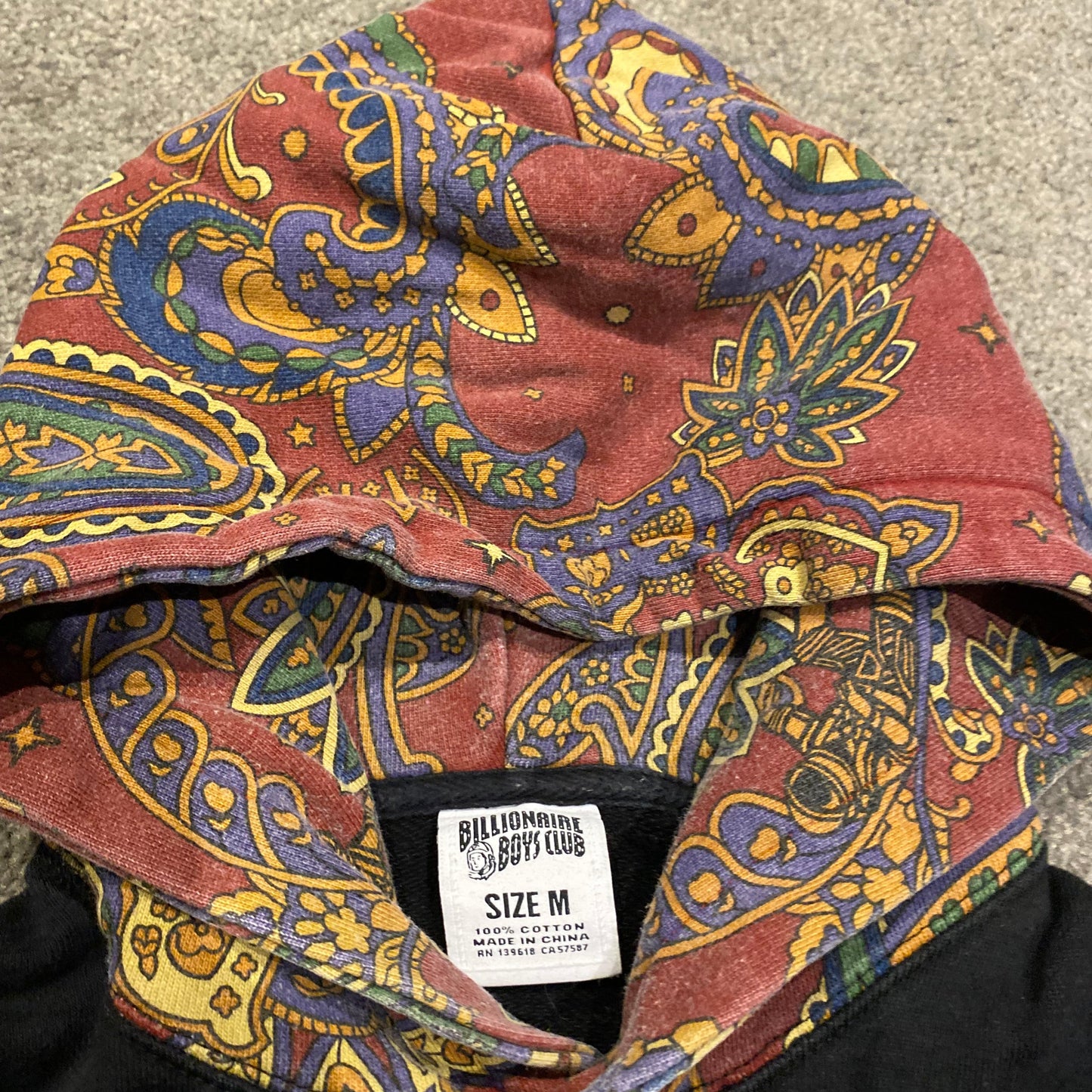 BILLIONAIRE BOYS CLUB HOODIE (M)