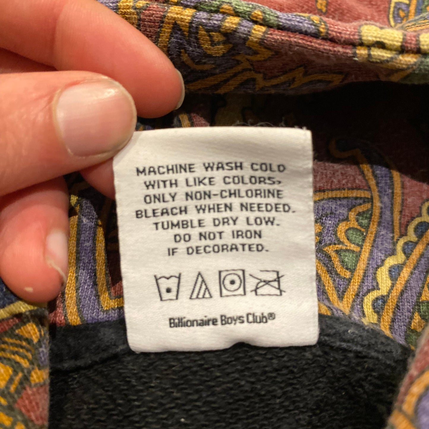 BILLIONAIRE BOYS CLUB HOODIE (M)