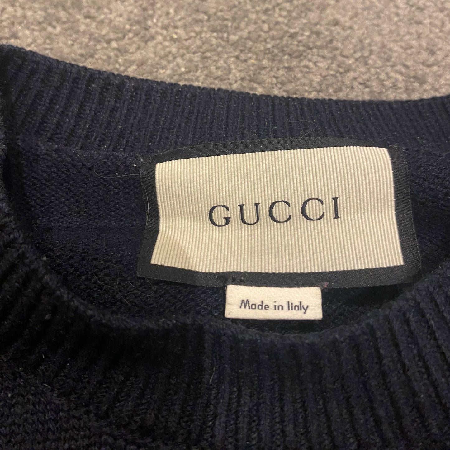 GUCCI KNITTED SWEATER (S)