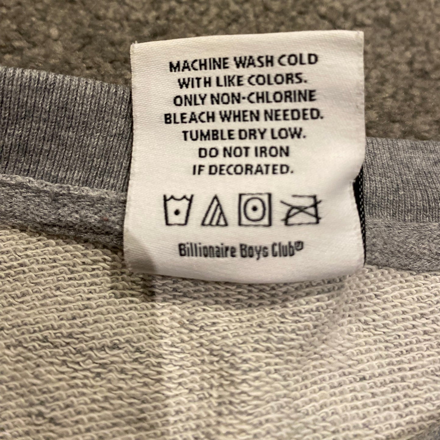 BILLIONAIRE BOYS CLUB CREWNECK (S)