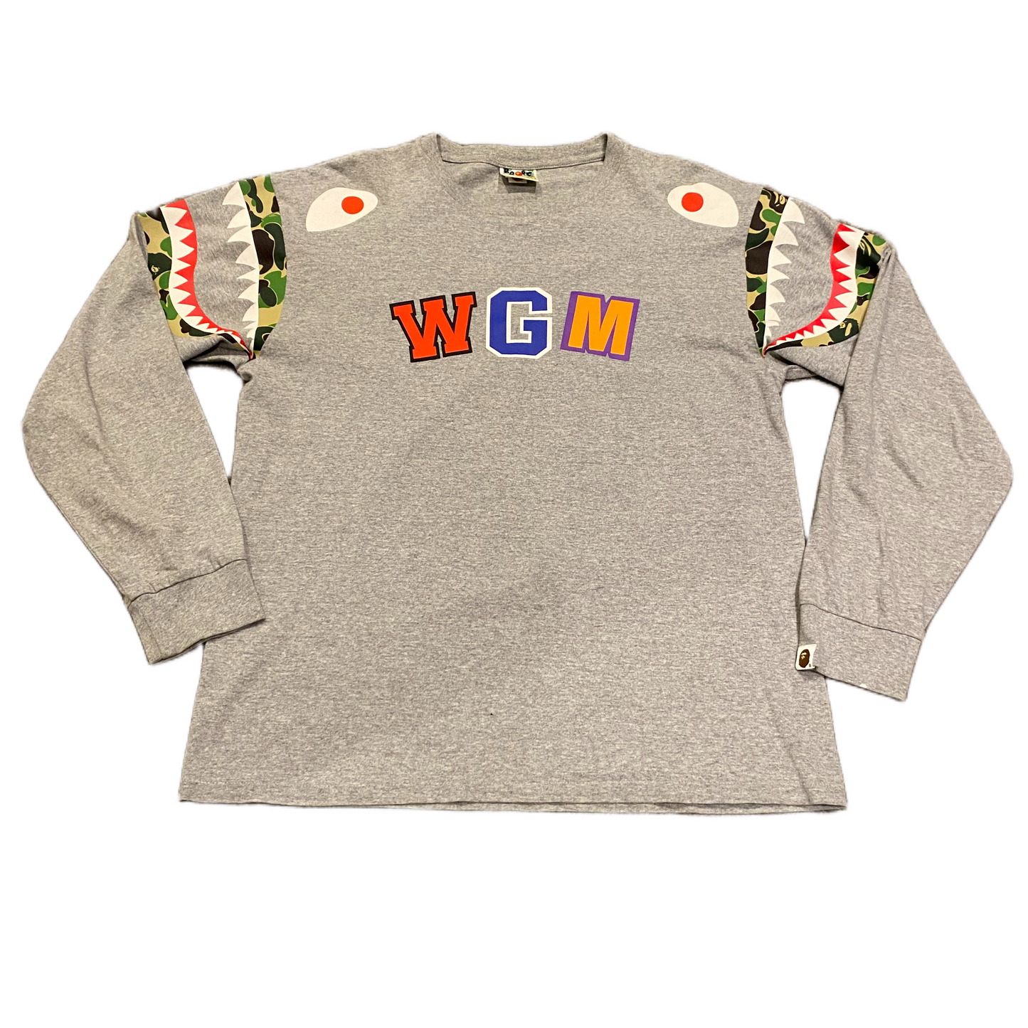 BAPE LONGSLEEVE (XL) FITS (M-L)