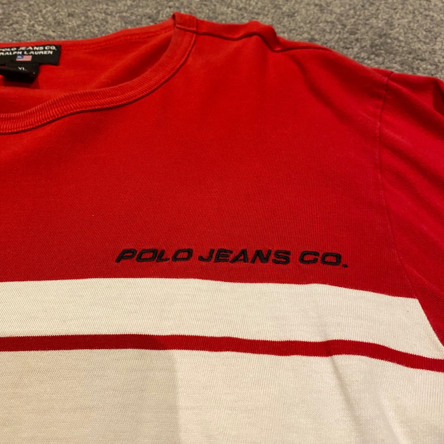 POLO RALPH LAUREN JEANS LONGSLEEVE (XL)