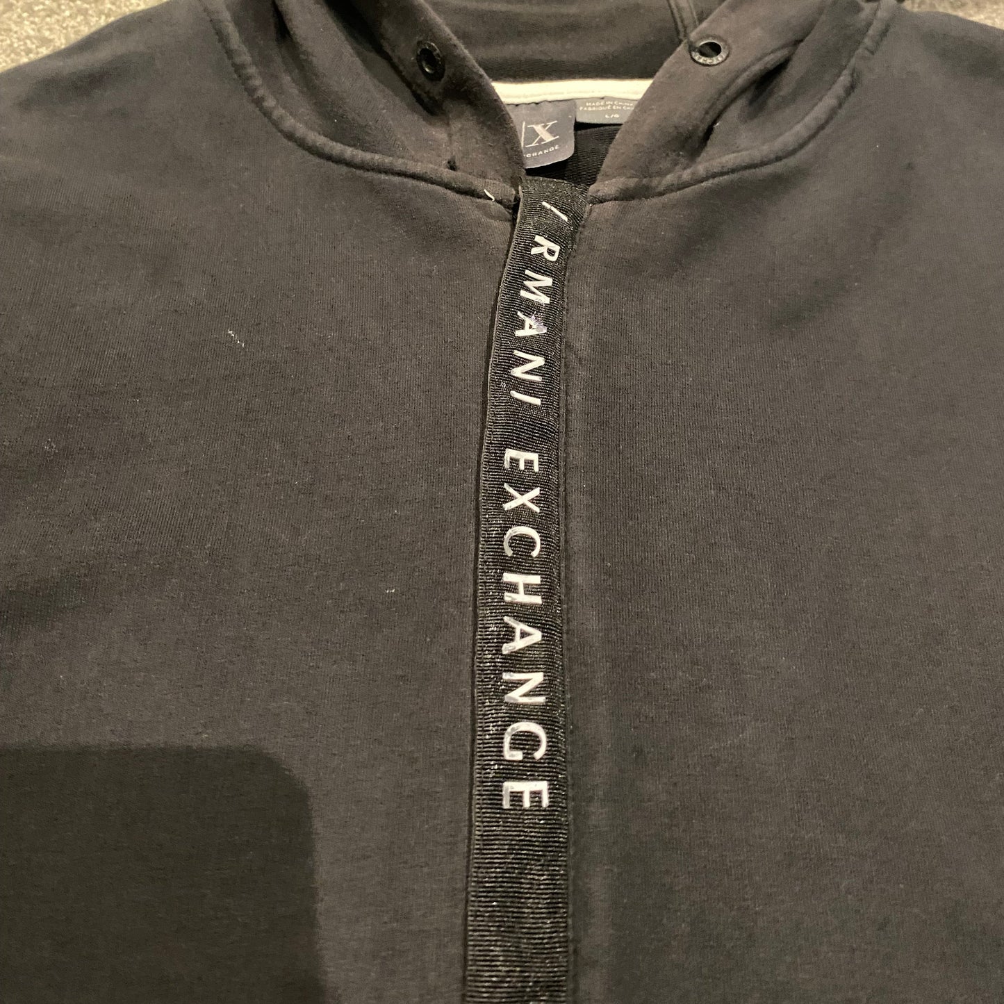 ARMANI EXCHANGE ZIP-UP JACKET (M)