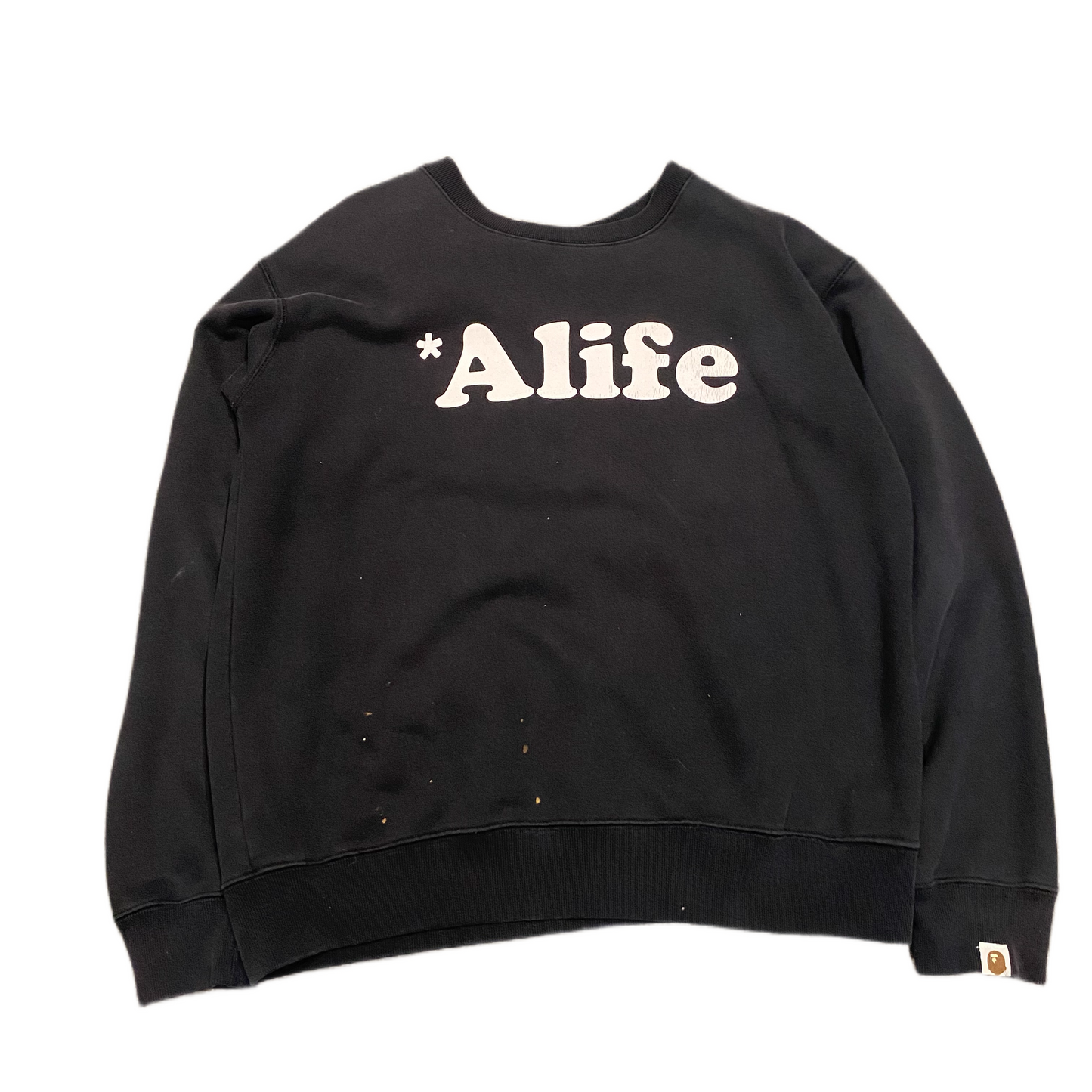 A BATHING APE CREWNECK (L)