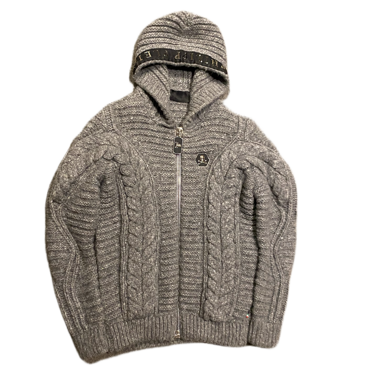 PHILIP PLEIN KNIT ZIP (M)