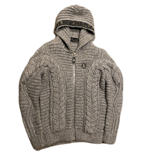 PHILIP PLEIN KNIT ZIP (M)