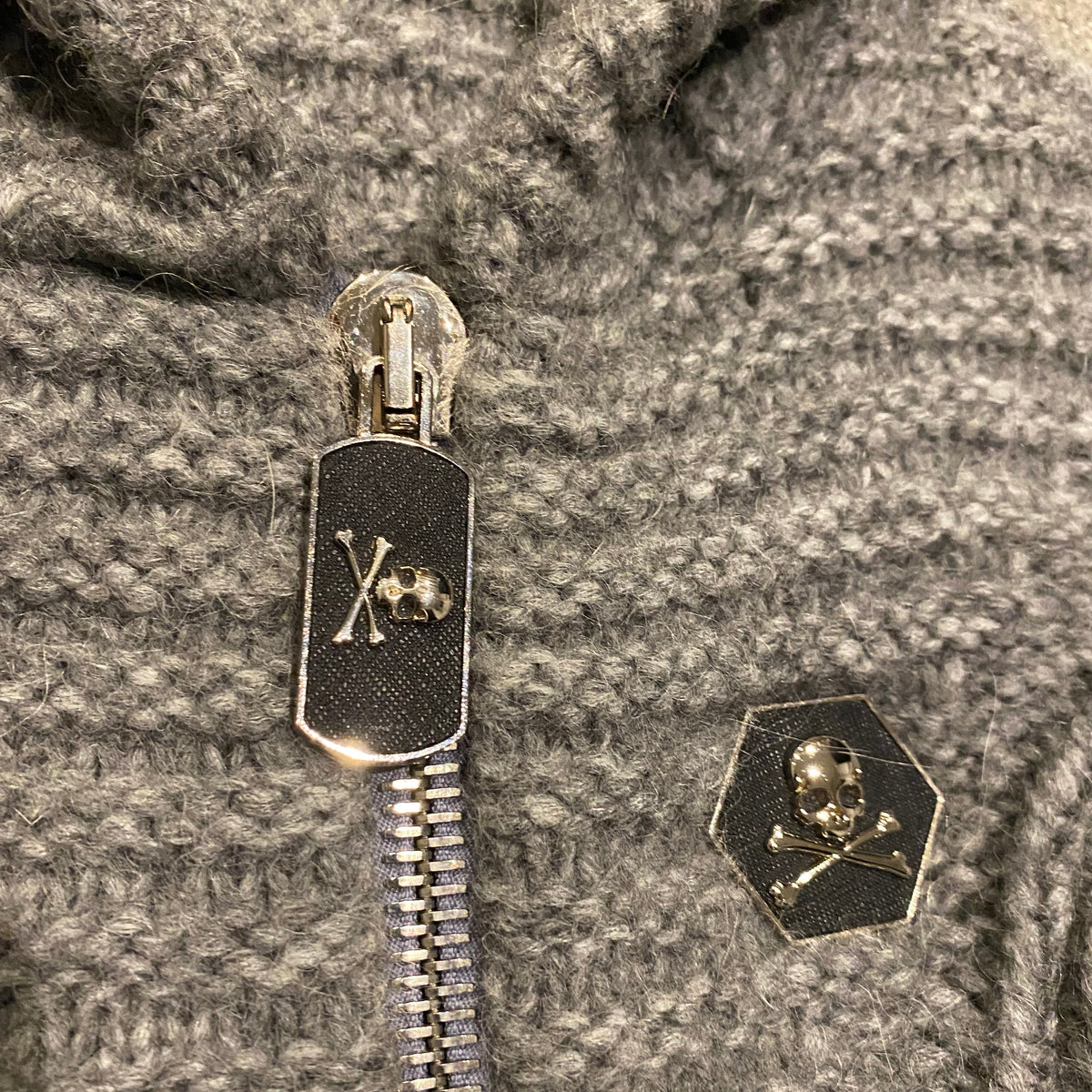 PHILIP PLEIN KNIT ZIP (M)