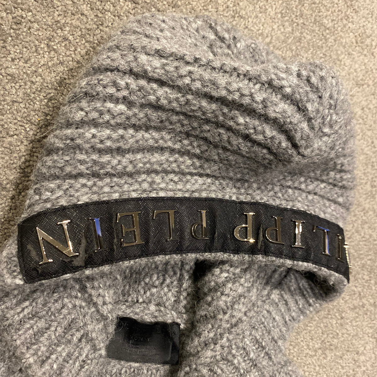 PHILIP PLEIN KNIT ZIP (M)