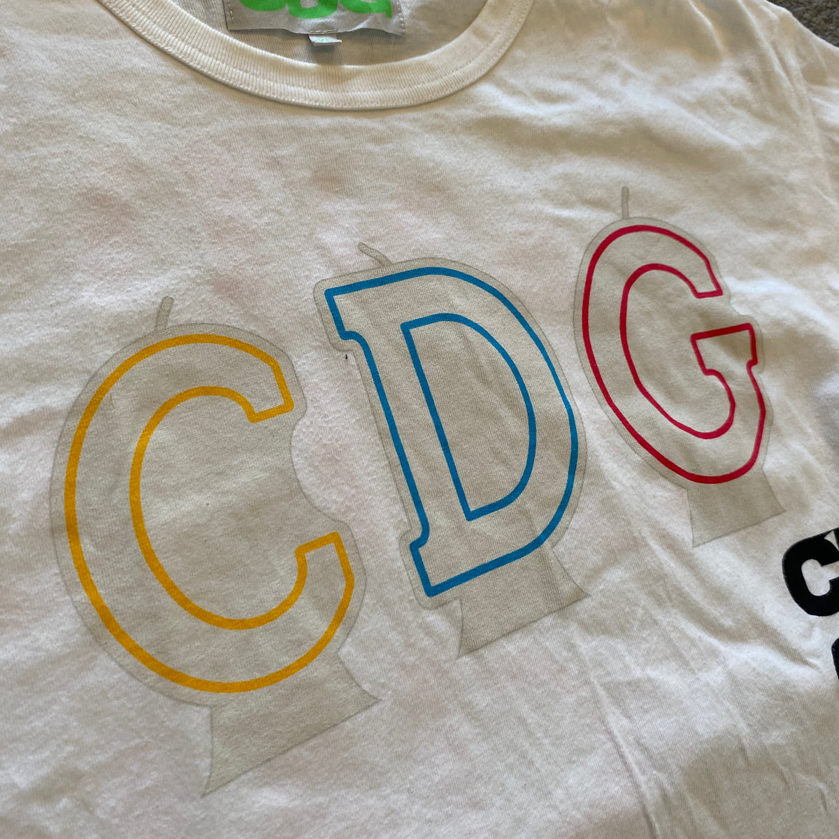 CDG X ASSC T-SHIRT (L)