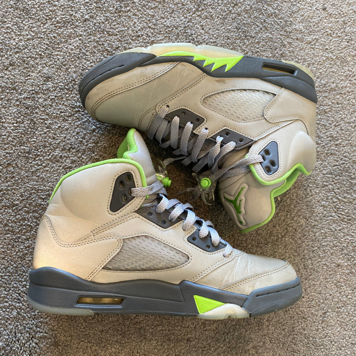 JORDAN 5 RETRO 'GREEN BEANS' (8.5)