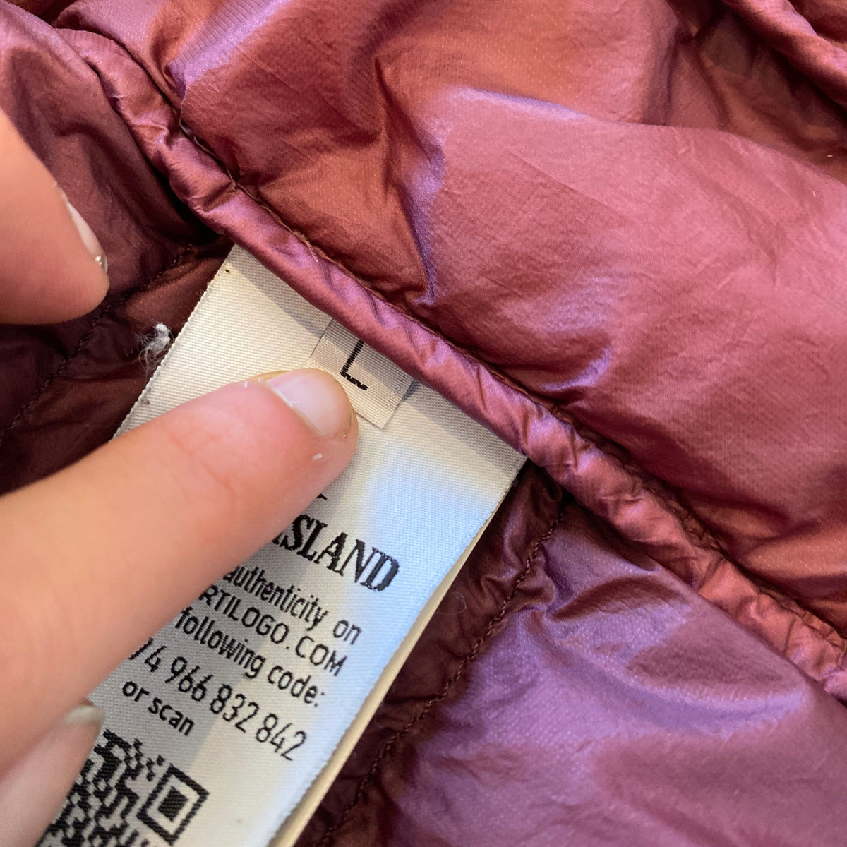 STONE ISLAND GILET (M)