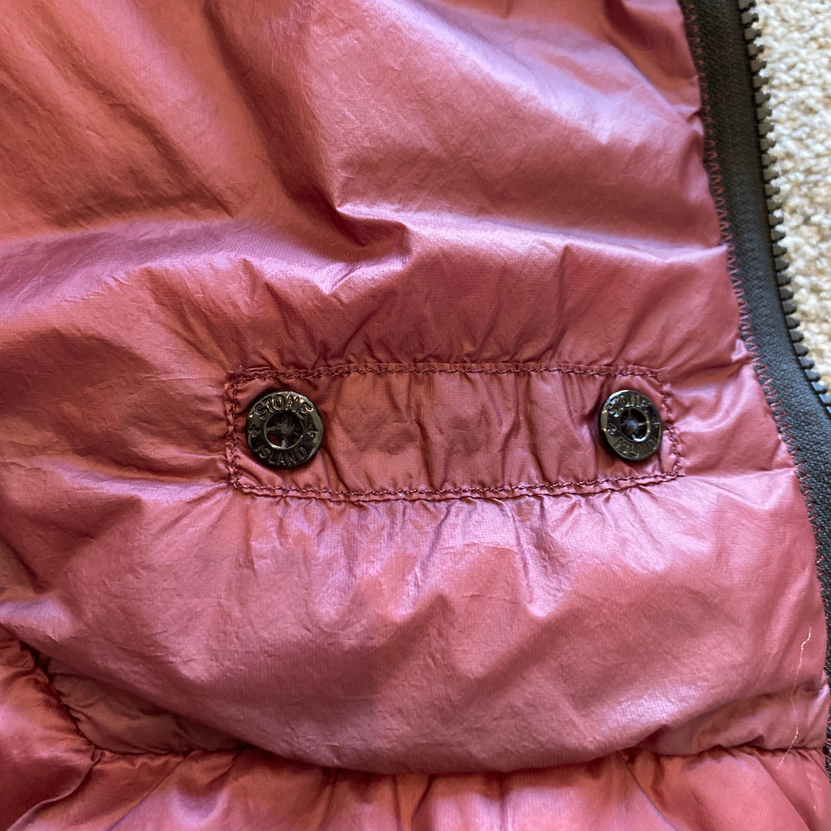 STONE ISLAND GILET (M)