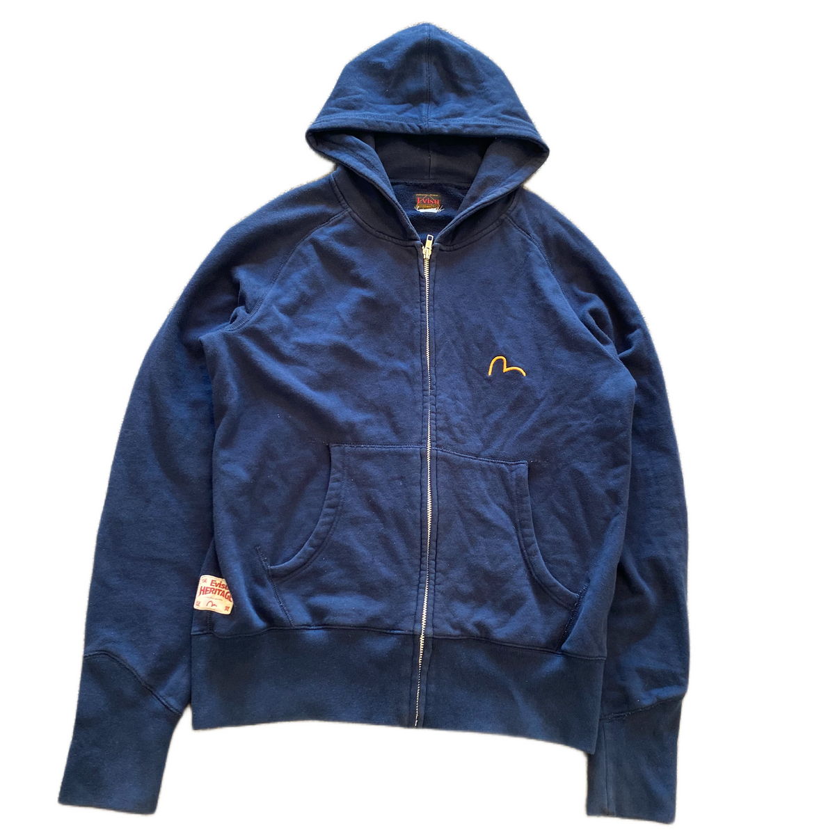 EVISU MULTIPOCKET HOODIE (M)