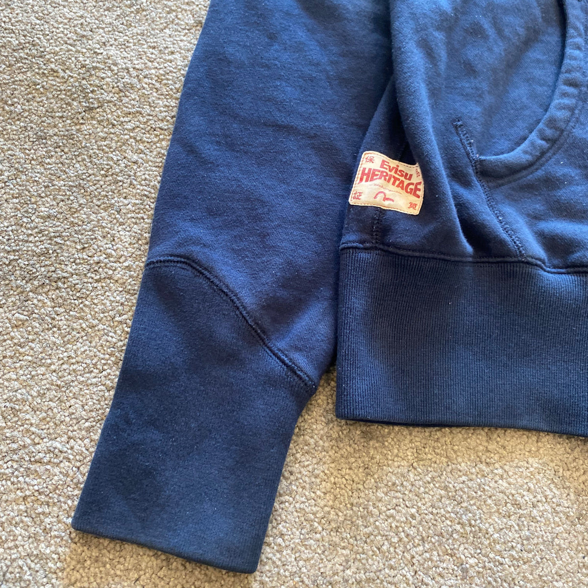 EVISU MULTIPOCKET HOODIE (M)