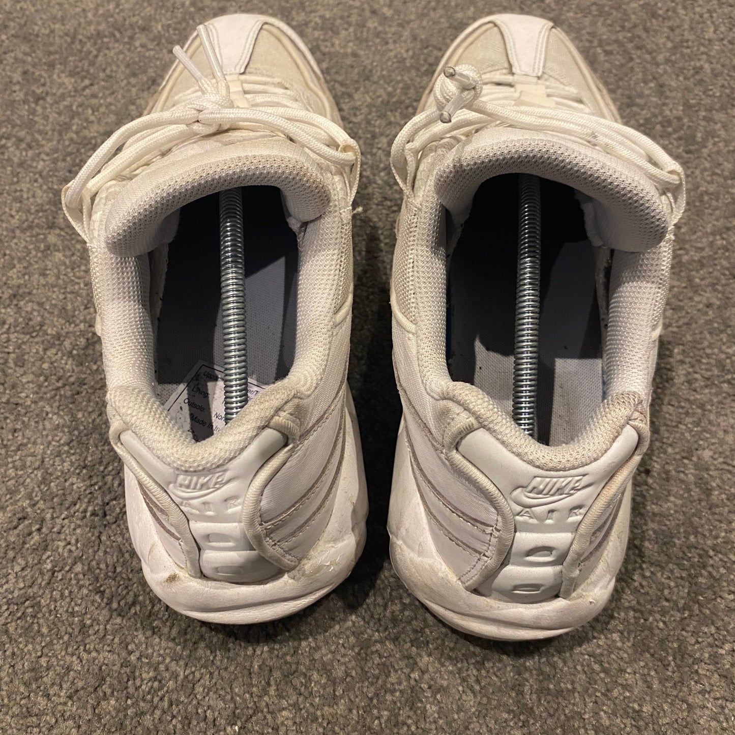 NIKE AIR MAX 95 TRIPLE WHITE (10US)