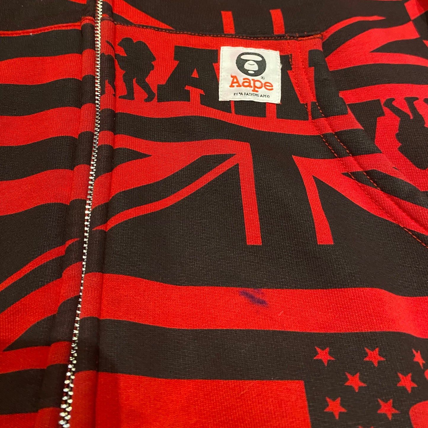 AAPE ZIP-UP JACKET (M)